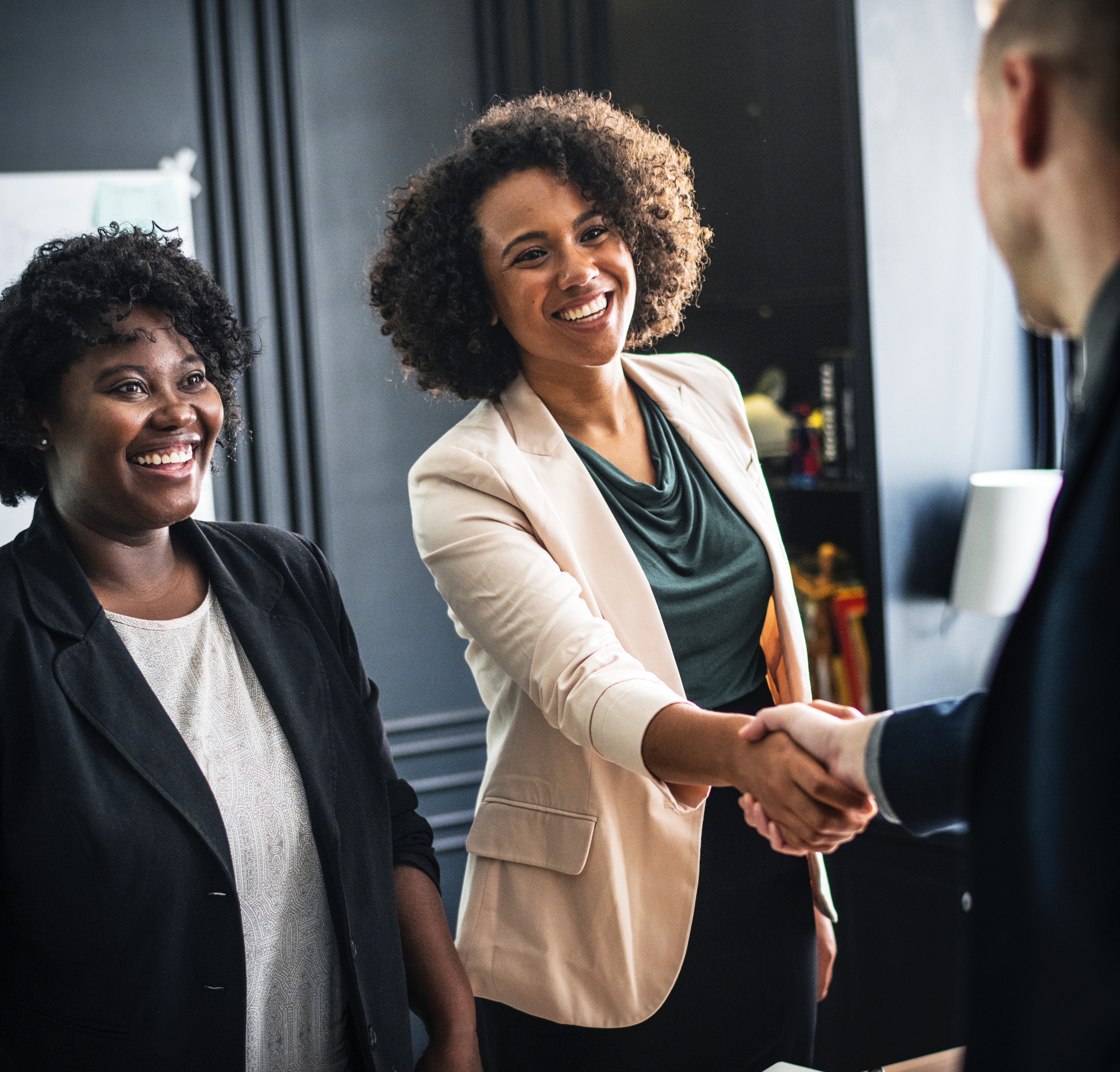 Women Shaking Hands